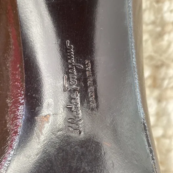 SALVATORE FERRAGAMO | vintage Women's Brown Leather Shoes