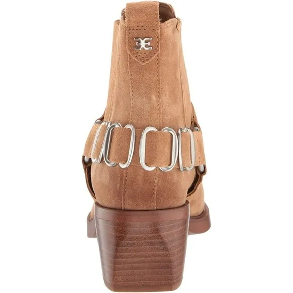 Sam Edelman Bellamie Ankle Boot Camel Women's Size 9 NWOB