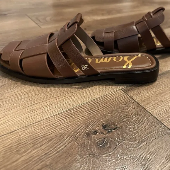 Sam Edelman Dina Fisherman Sandals worn once with box size 7.5