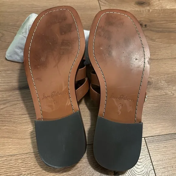Sam Edelman Dina Fisherman Sandals worn once with box size 7.5