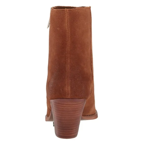 Sam Edelman Jane Fashion Booties , Frontier Brown Size 6.5 New in Box