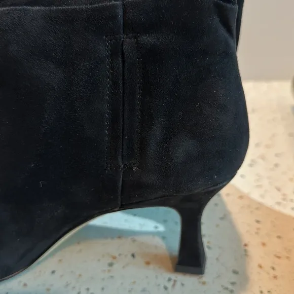Sam Edelman Lillia Suede Leather Knee High Boots with Chic Heel‎