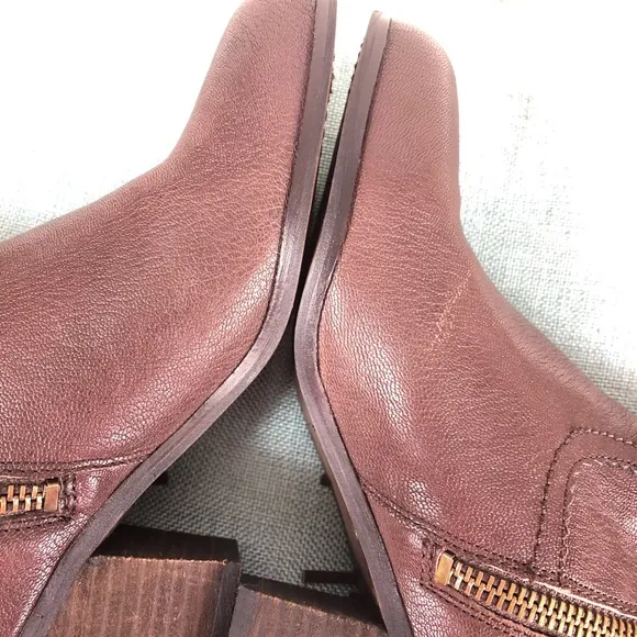 Sam Edelman Louie leather fringe ankle boots
