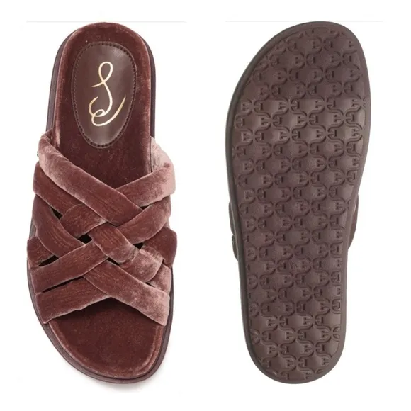 Sam Edelman Vaugn 2 Velvet Sandals