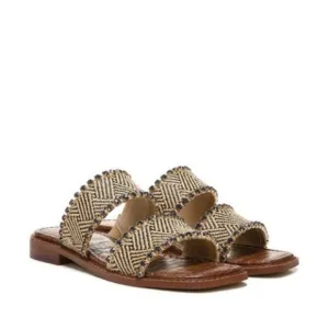 SAM EDELMAN Women's Hopie Rhinestone Slide Sandals