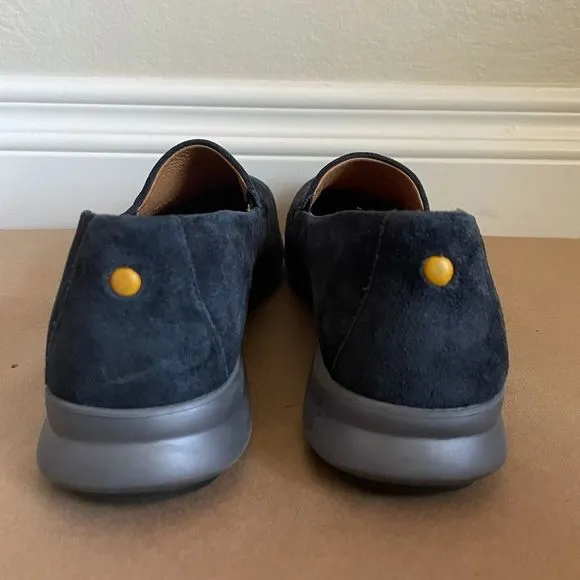 Samuel Hubbard Freedom Loafer Suede Slip On Shoes Blue Women 8