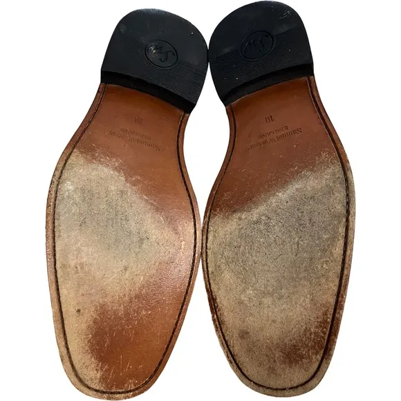 SAMUEL WINDSOR | Classic Cap Toe Oxford Shoes | Size 10 HANDMADE