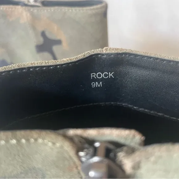 Sanctuary.  Rock Camouflage Booties