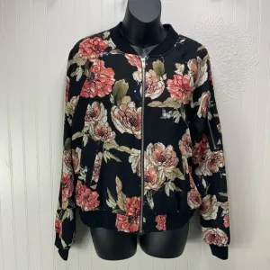 SANCTUARY Floral Bomber jacket
