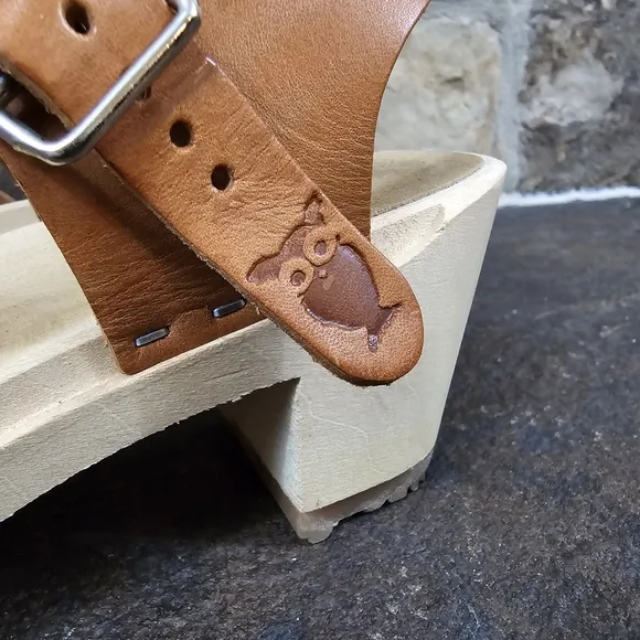 Sandgrens Madrid Handmade Woven Clogs Sandals