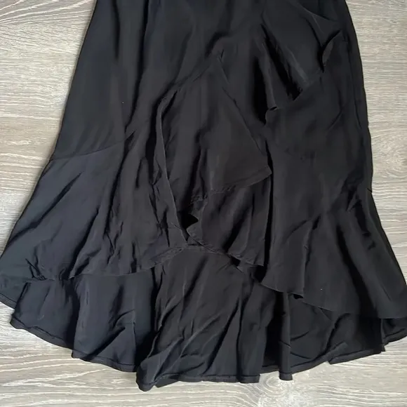 Sandro Asymmetrical ruffle skirt