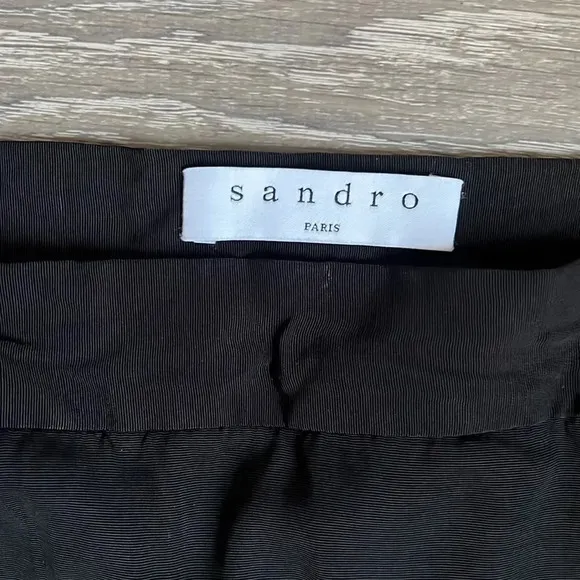 Sandro Asymmetrical ruffle skirt