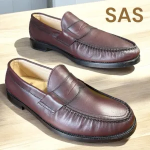 SAS-Men’s size 11.5 Penny 40 Slip-On Leather Loafer. Handcrafted in Texas. EUC!