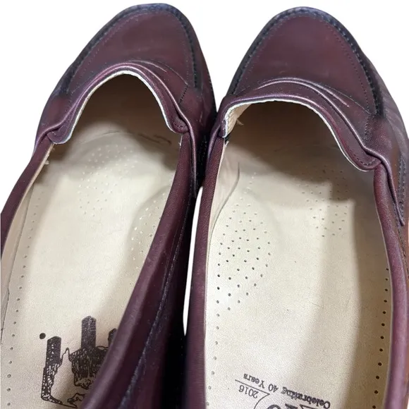 SAS-Men’s size 11.5 Penny 40 Slip-On Leather Loafer. Handcrafted in Texas. EUC!