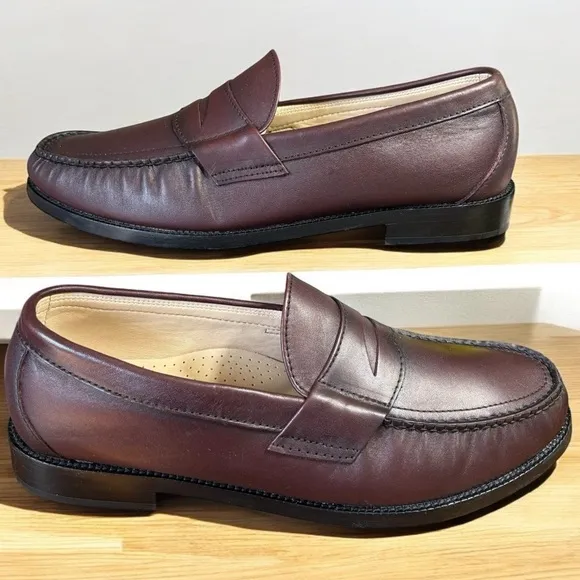 SAS-Men’s size 11.5 Penny 40 Slip-On Leather Loafer. Handcrafted in Texas. EUC!