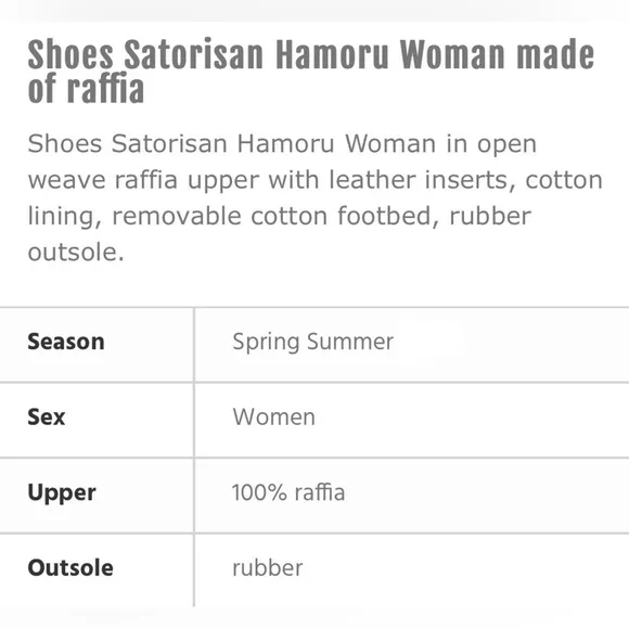 SATORISAN Hamoru Tropic Woven Raffia HighTop Sneaker Shoes Women’s 38 US 7