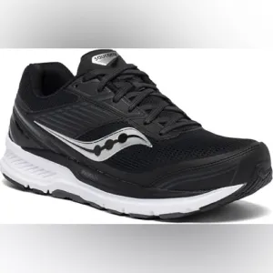 Saucony Echelon 8 Mens Size 10.5 Black Running Walking Shoes Sneakers