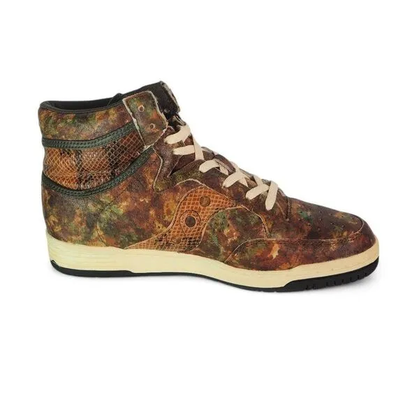 Saucony Packer x Hangtime High 'Camo' Snake Lifestyle Sneaker 70127-2 Men's 10.5