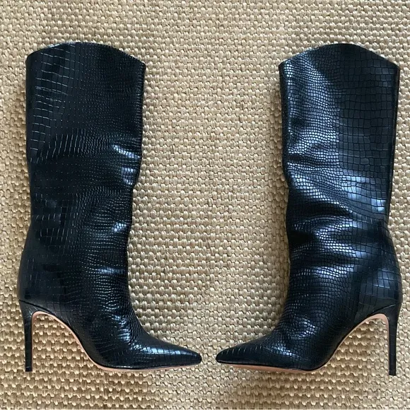 Schutz Maryana Boots in Black
