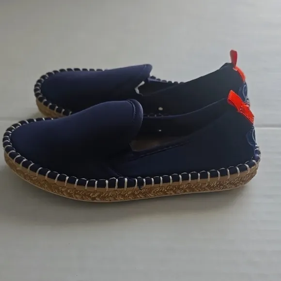 Sea Star Beachware Mariner Espadrille Dark Navy Kids Slip-On Shoes K8