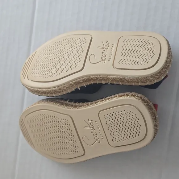 Sea Star Beachware Mariner Espadrille Dark Navy Kids Slip-On Shoes K8