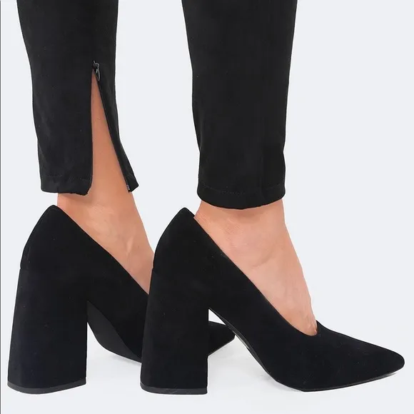 SENSO Chunky Suede Pumps Heels 38 size