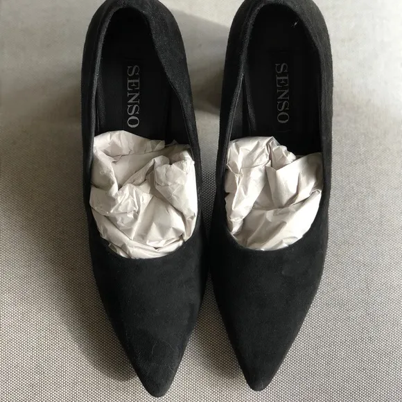 SENSO Chunky Suede Pumps Heels 38 size