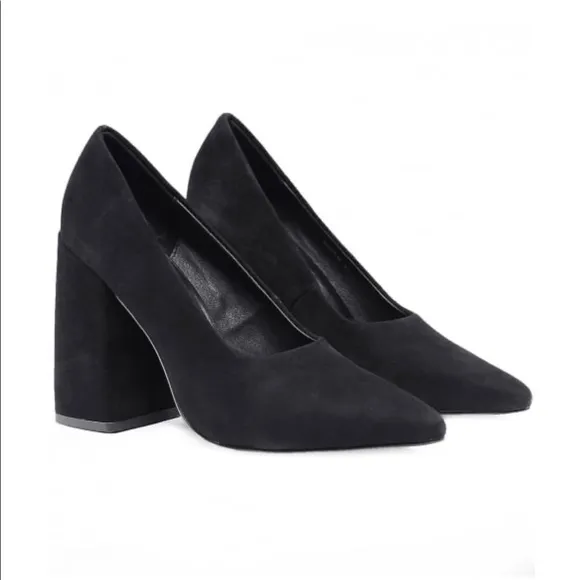 SENSO Chunky Suede Pumps Heels 38 size