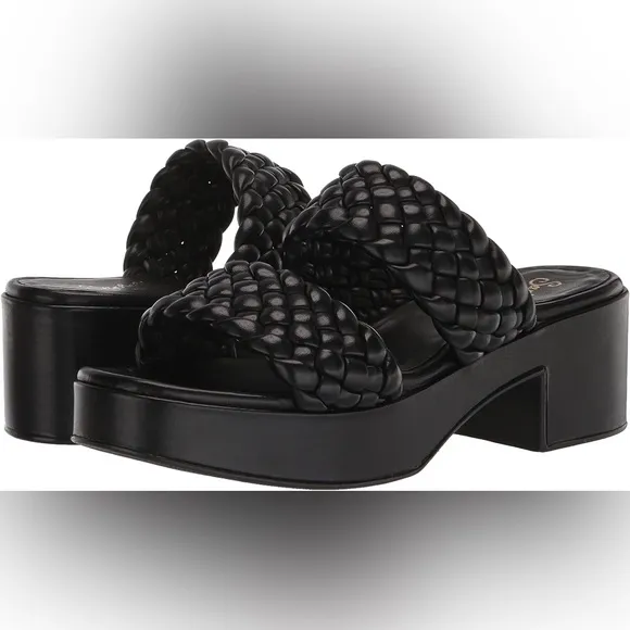 Seychelles Novelty Woven Platform Sandals woman’s size 6.5 (b24)