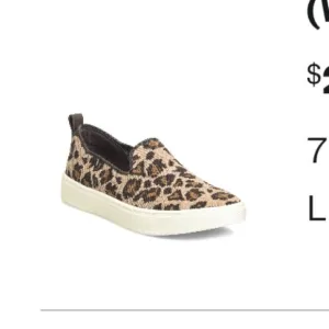 Söfft Somers Slip-On Sneaker (Women) 7M Leopard Tan Knit