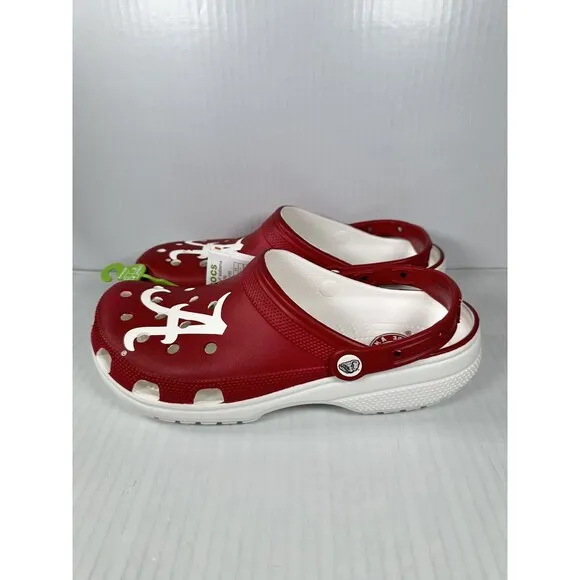 Size 11 Mens Crocs University of Alabama Crimson Tide Classic Clogs 209582-100