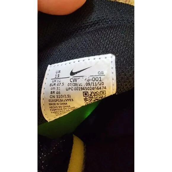 Size 13 - Nike Blazer '77 Vintage Mid Recycled Wool Pack - Black Electric Green