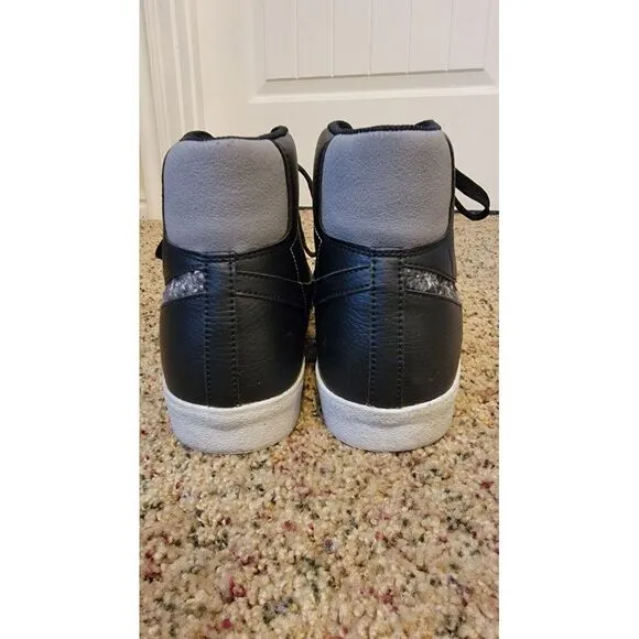 Size 13 - Nike Blazer '77 Vintage Mid Recycled Wool Pack - Black Electric Green