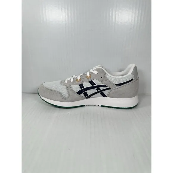 Size 8 Mens Asics Lyte Classic Gray White Suede Shoes Sneakers Athletic NEW