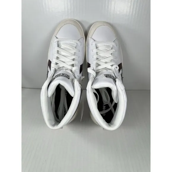 Size 9 Mens Converse Pro Blaze Classic Mid Shoes White Bloodstone Egret A08644C