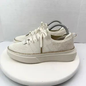 Skechers Cordova Classic Sparkling Gold Dust Off White Womens Shoes 185075 Sz 7