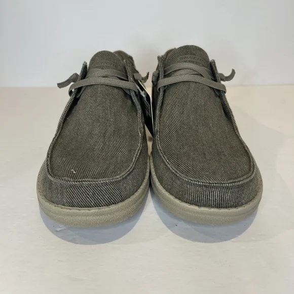 Skechers Melson‎ Raymon Slip On Men's 11 Khaki Shoes Classic Fit 66387/KHK