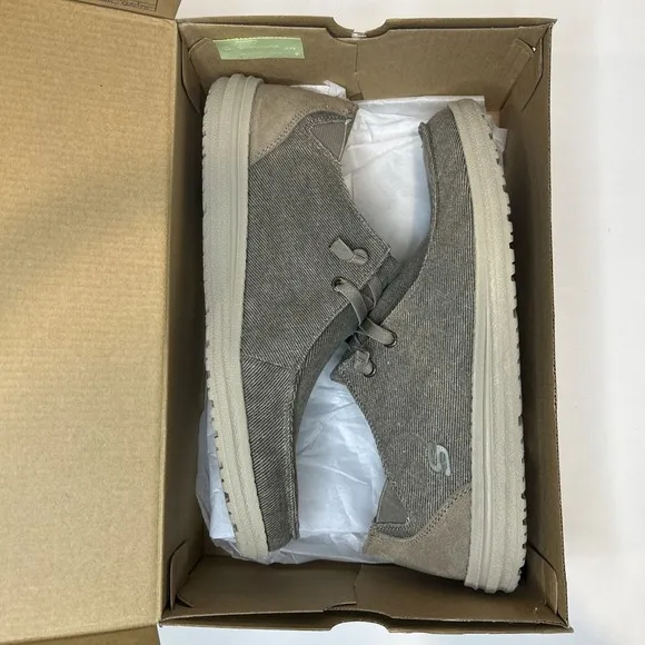 Skechers Melson‎ Raymon Slip On Men's 11 Khaki Shoes Classic Fit 66387/KHK