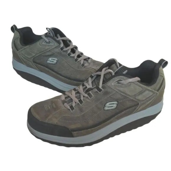 Skechers Shape Ups Suede Leather Shoes