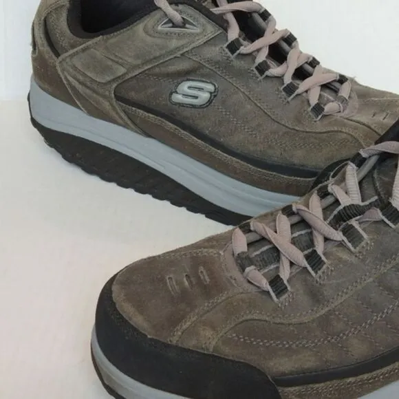 Skechers Shape Ups Suede Leather Shoes