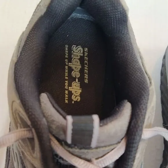 Skechers Shape Ups Suede Leather Shoes