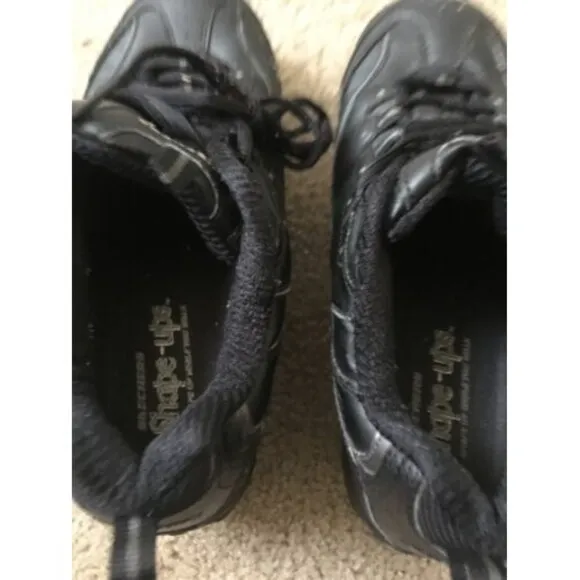 Skechers Shape-Ups Women's Black Athletic Sneakers Shoes Toning Walking Size 8