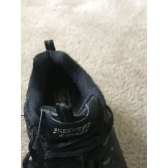 Skechers Shape-Ups Women's Black Athletic Sneakers Shoes Toning Walking Size 8