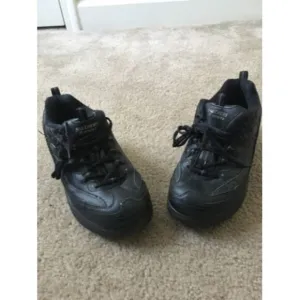 Skechers Shape-Ups Women's Black Athletic Sneakers Shoes Toning Walking Size 8