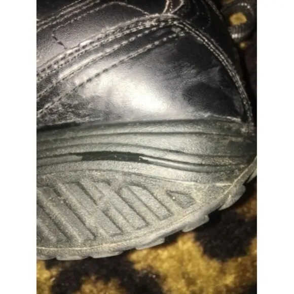 Skechers Shape-Ups Women's Black Athletic Sneakers Shoes Toning Walking Size 8