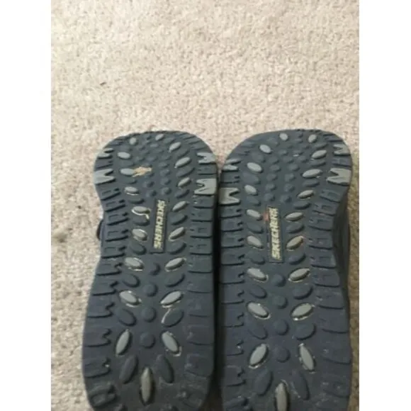 Skechers Shape-Ups Women's Black Athletic Sneakers Shoes Toning Walking Size 8