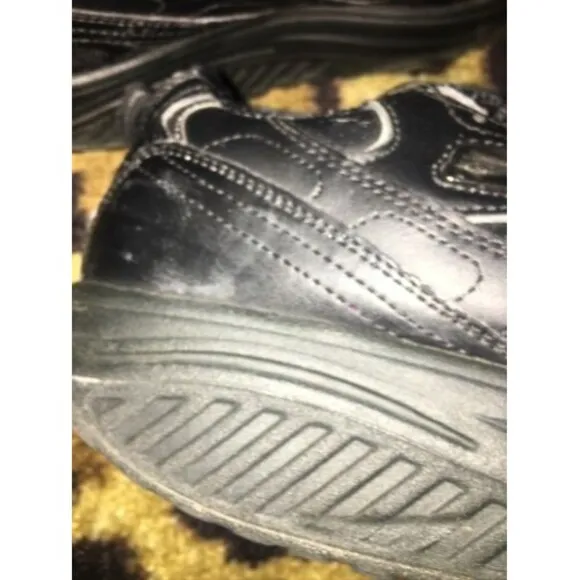 Skechers Shape-Ups Women's Black Athletic Sneakers Shoes Toning Walking Size 8