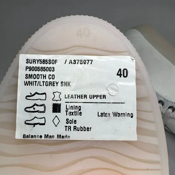Softinos Women's Size 9.5 Suri Low Top Leather Sneakers