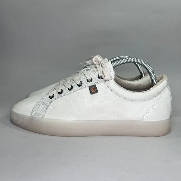 Softinos Women's Size 9.5 Suri Low Top Leather Sneakers