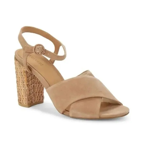SOLUDOS OLIVIA SUEDE SANDALS SIZE 11